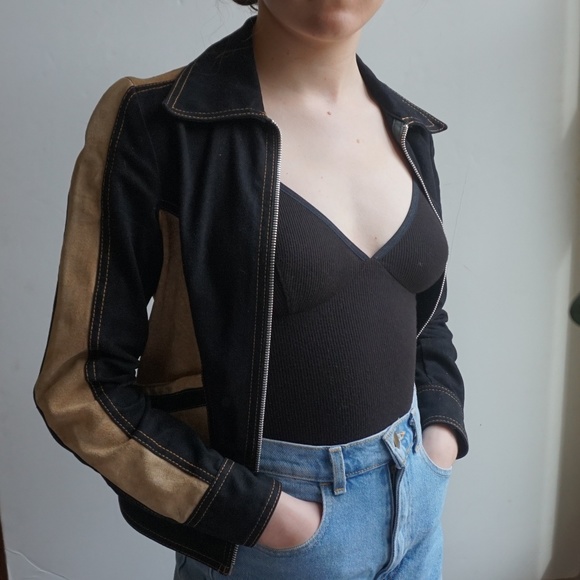 Roncelli Jackets & Blazers - Vintage Suede Cropped Jacket